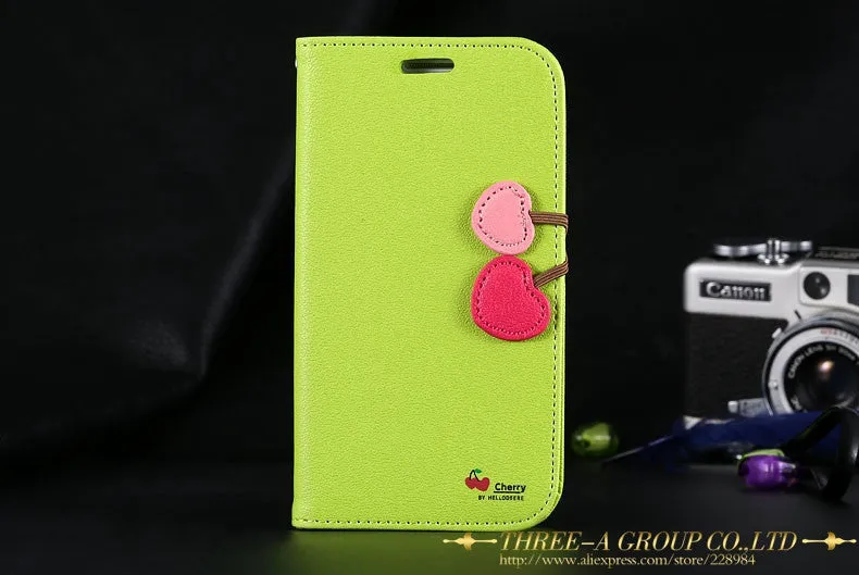 Cute Luxury PU Leather Case For Samsung Galaxy S3 i9300