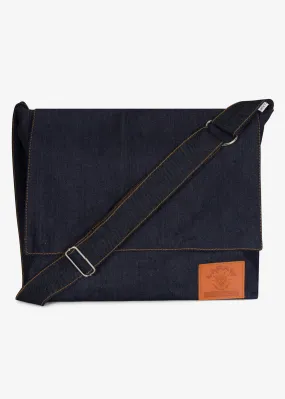 DENIM MESSENGER BAG