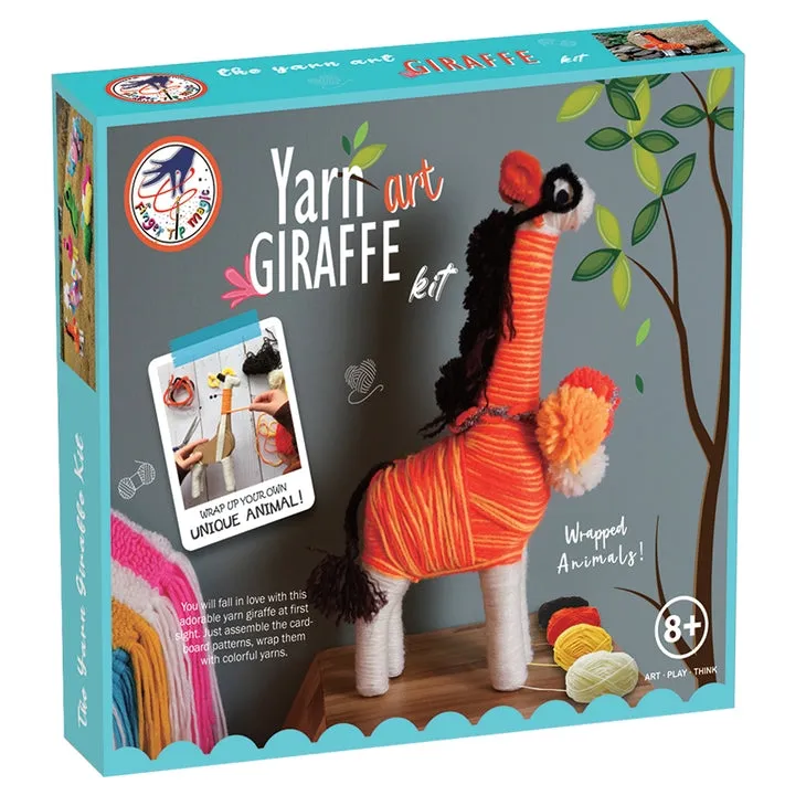 DIY Yarn Animal Art Kit-Giraffe