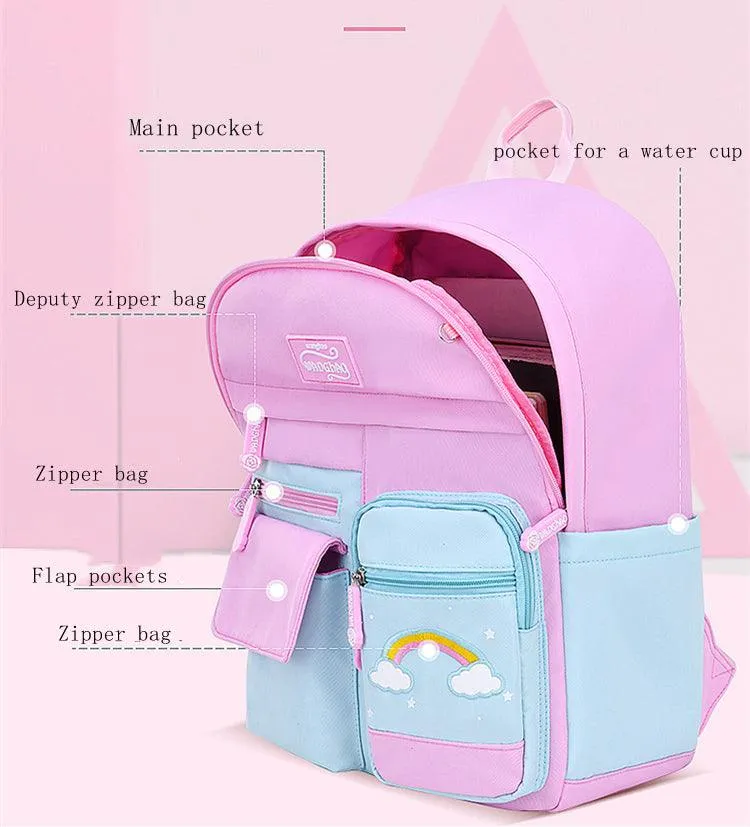 Dreamy Clouds Backpack - Pink