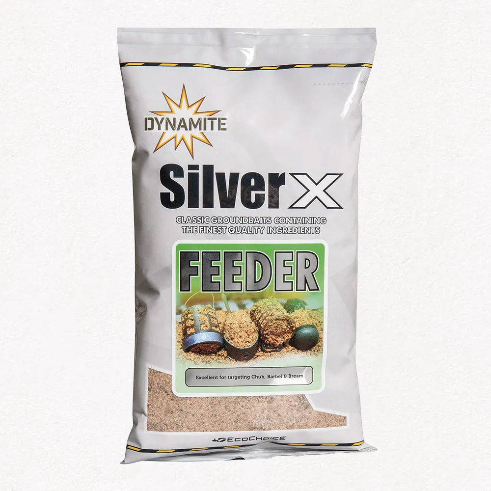 Dynamite Baits SILVER X Explosive Feeder Groundbait