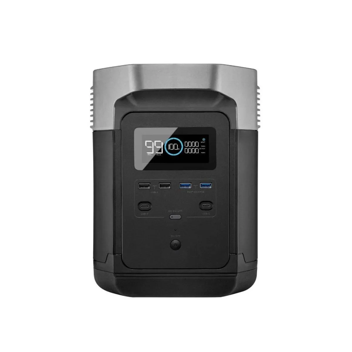 EcoFlow Delta 1000 Portable Power Station - Gray & Black