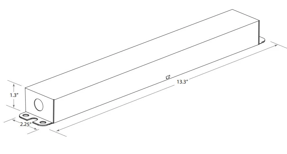 Emergency Ballast - 700 Lumen - Low Profile - Time Delay Enhancement