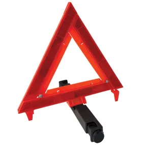 Emergency Warning Triangle w/ Sand Filled Base