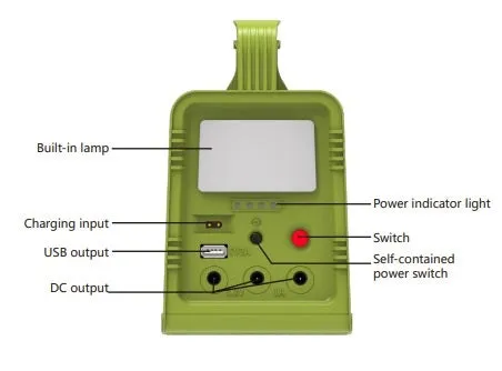 Energy Storage Lighting 4.0 - Smart Power (mobile charging) #0957