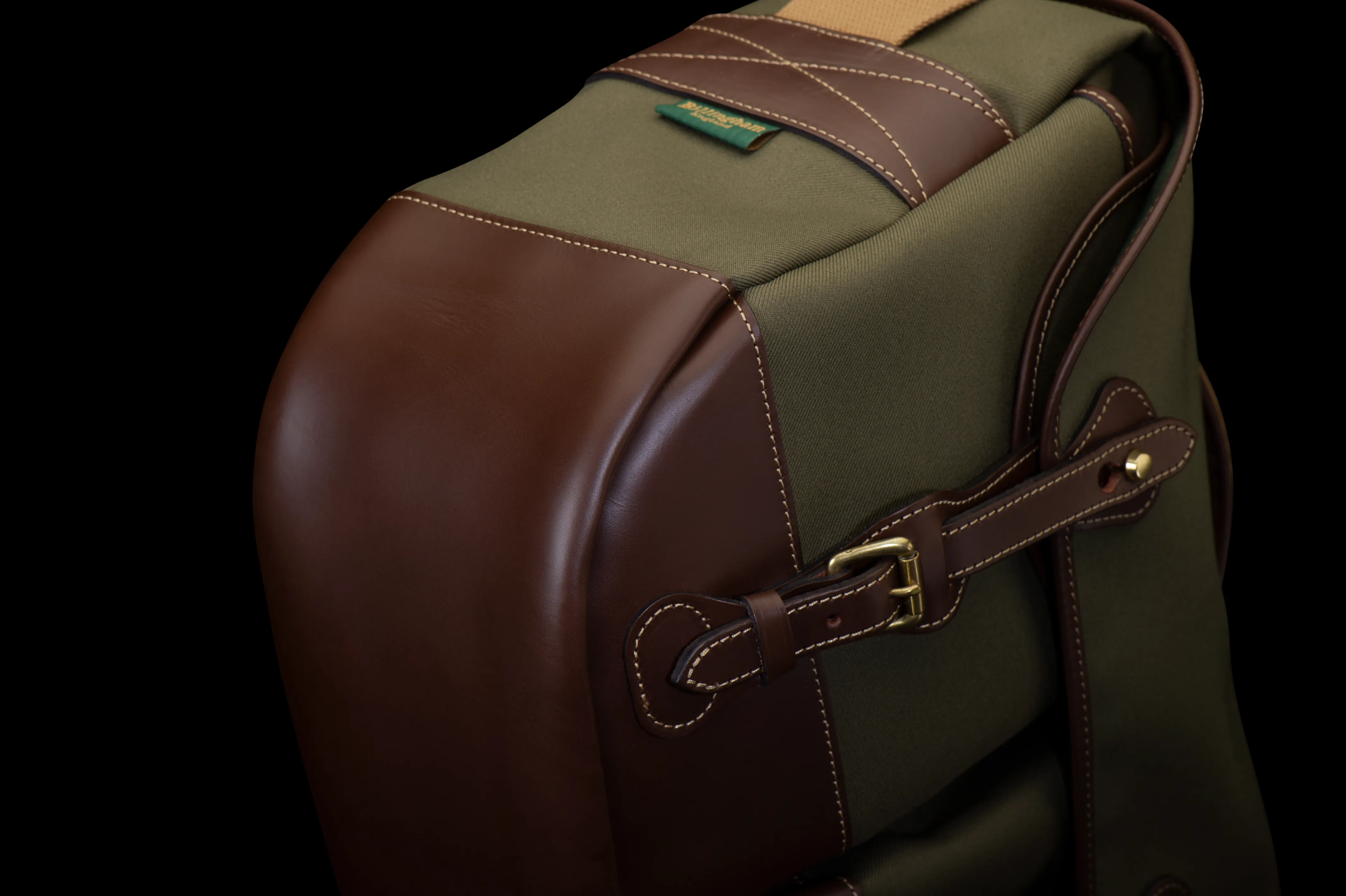 Eventer MKII Camera/Laptop Bag - Sage FibreNyte / Chocolate Leather