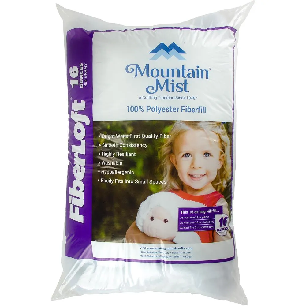 Fiberloft Polyester Stuffing 16 oz Bag