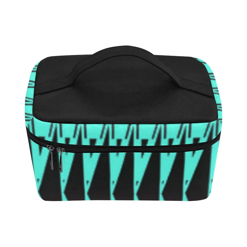 Fire Rattler Sky Cosmetic Bag/Large