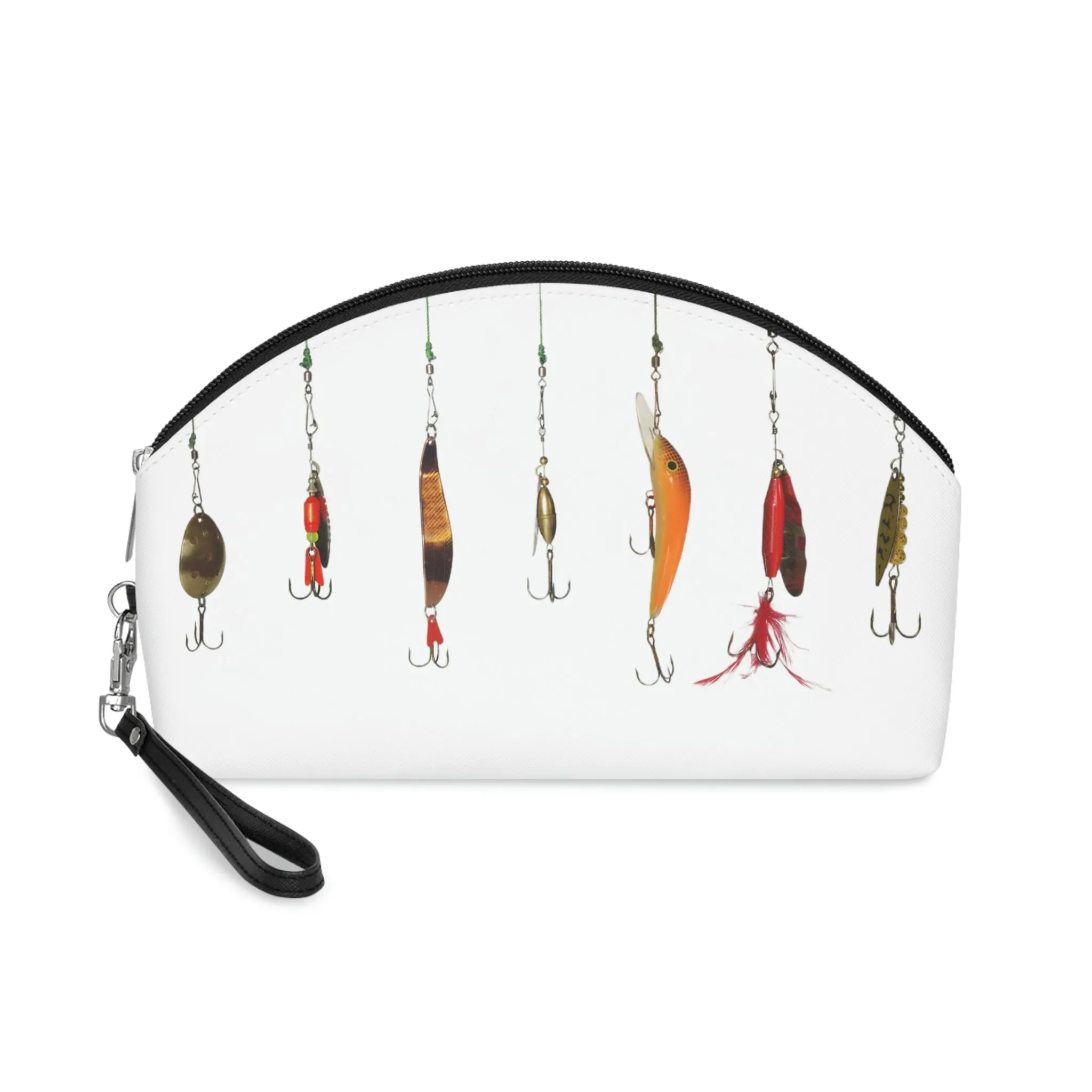 Fishing Theme Boat / Beach Bag - Lures - White