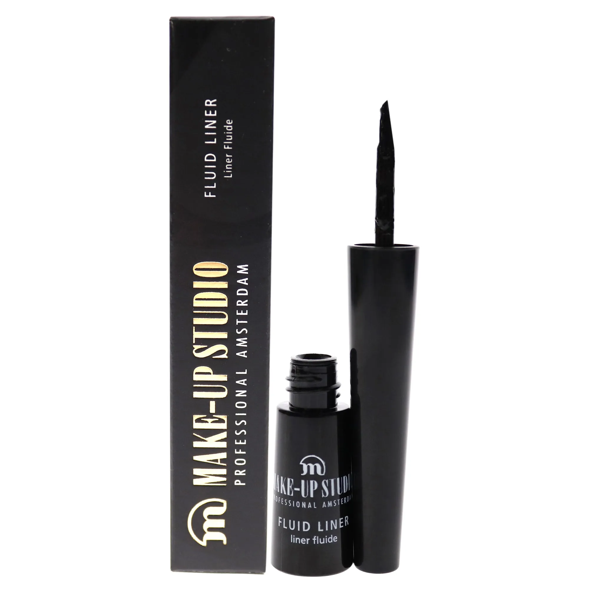 Fluid Liner Eyeliner - Sparkling Black by Make-Up Studio for Women - 0.08 oz Eyeliner