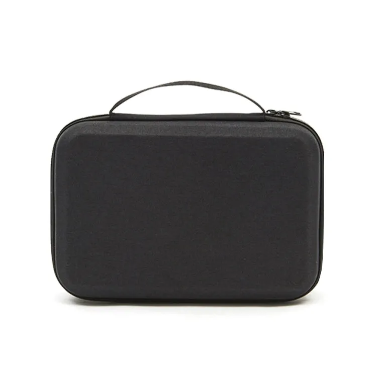 For DJI Mini 2 SE Shockproof Carrying Hard Case Storage Bag, Size: 21.5 x 29.5 x 10cm (Black Black)