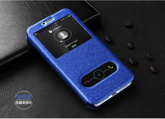 For Huawei Honor 4C Pro Case TIT-AL00 Quick View Window Case For Huawei Y6 Pro Cover TIT-L01 TIT-U02 Flip PU Leather Phone Cases