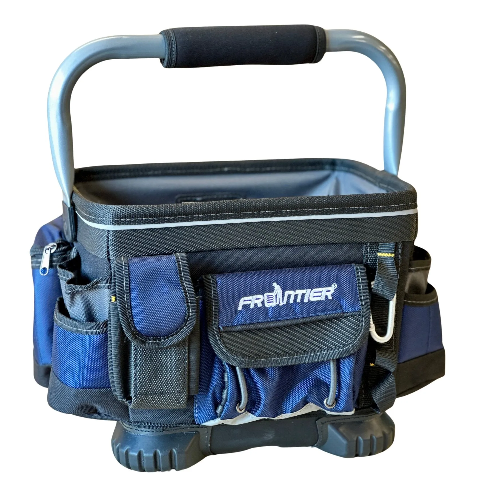 Frontier | 10 in. Open Tote Tool Bag with Rotating Handle