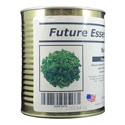 Future Essential - Freeze-Dried Spinach - #2.5 Can