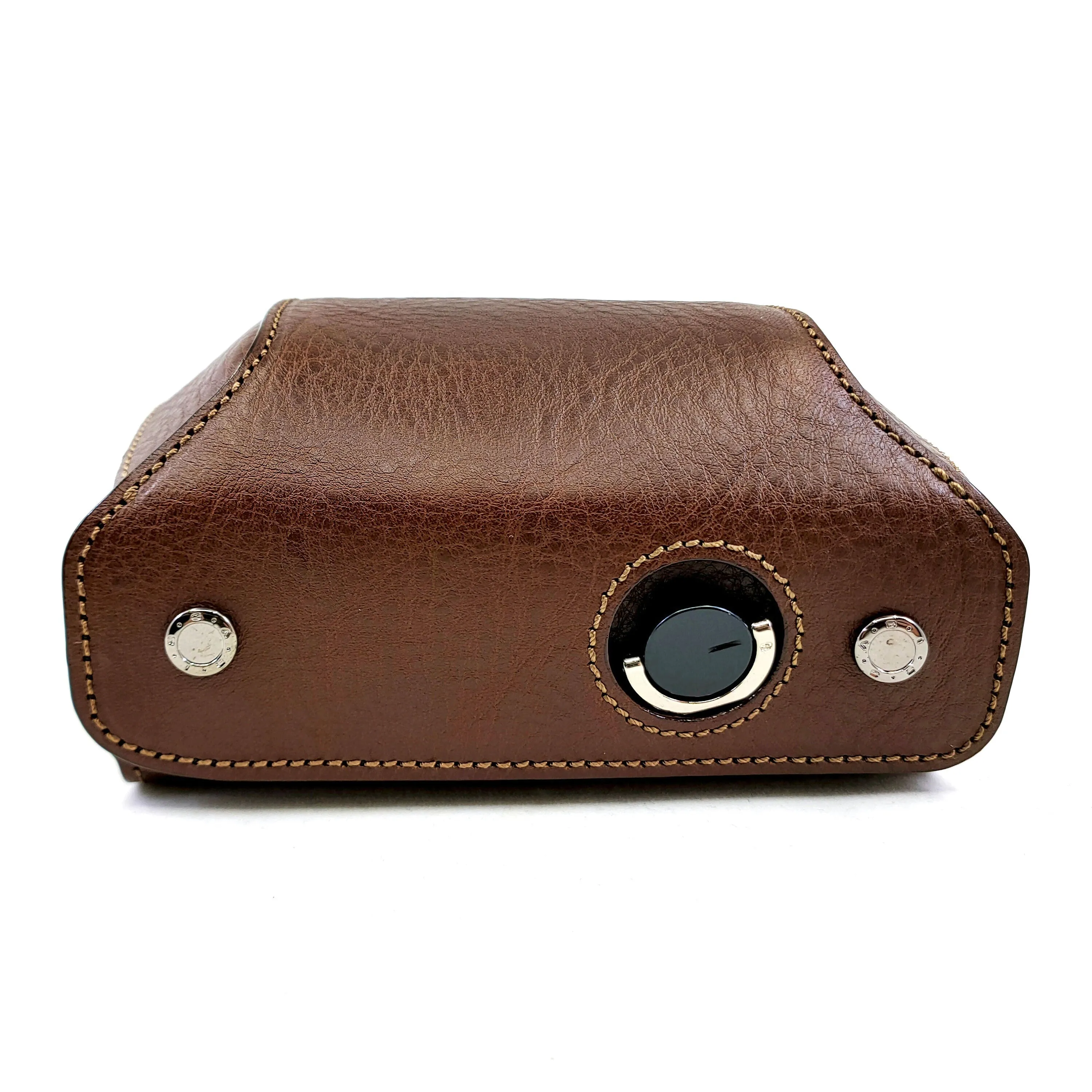 Gariz HG-CCX100VBR Brown Leather Camera Cover for Fuji X100V (Cover Only) (DEMO STOCK)