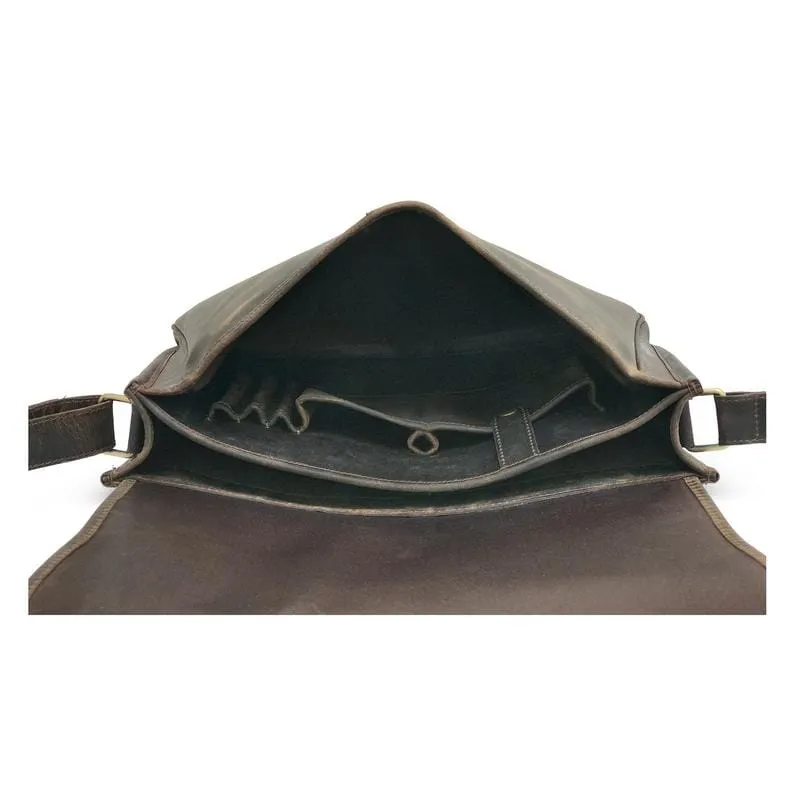 Genuine Leather Messenger Bag