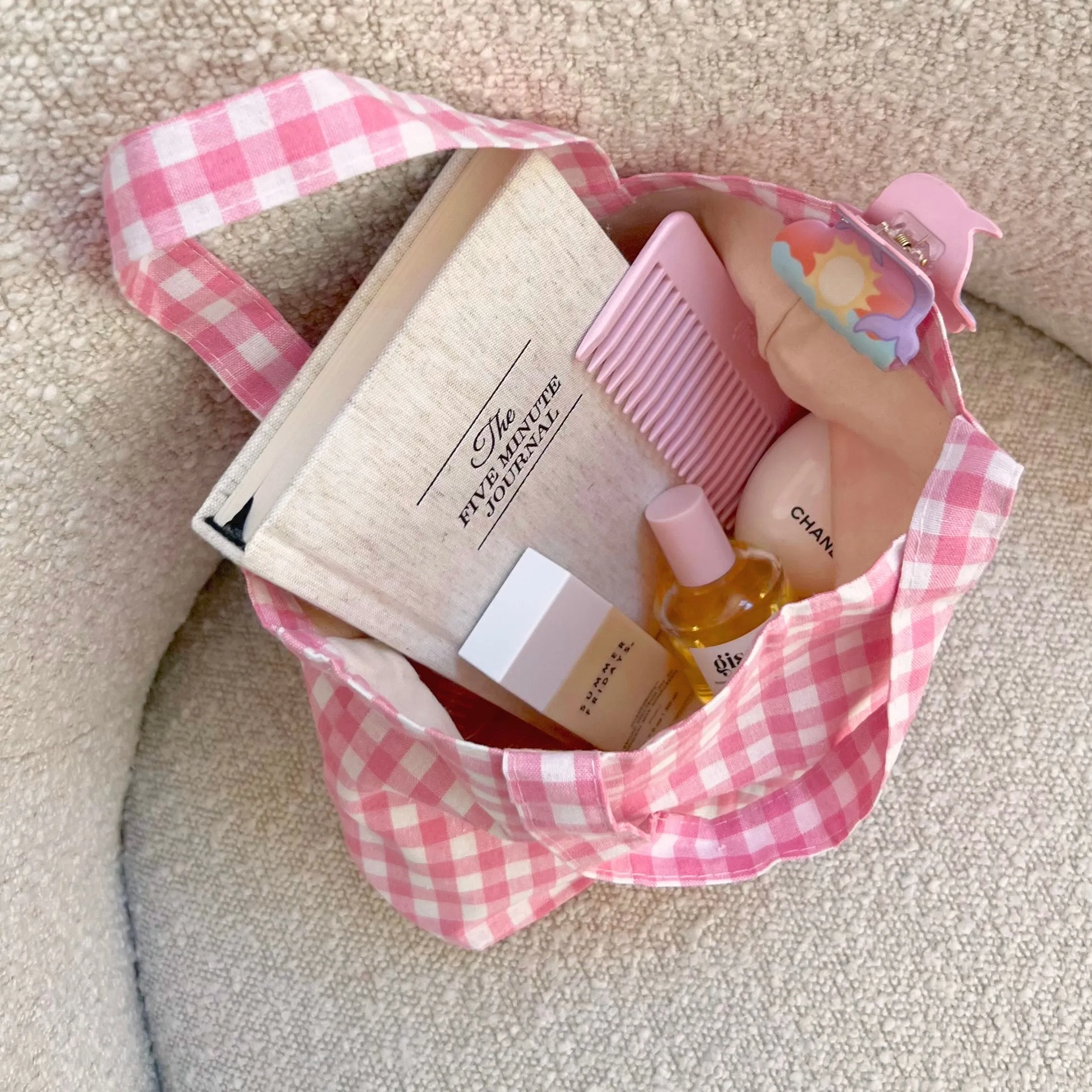 GINGHAM LUNCH BAGS