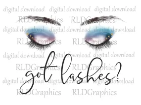 Got Lashes? (makeup bag)