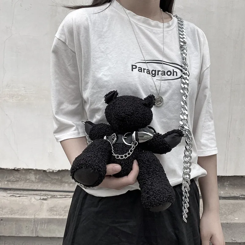 Goth Bear Bag