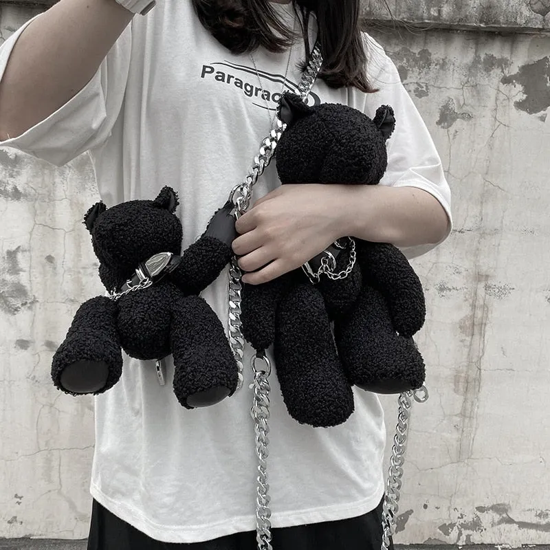 Goth Bear Bag