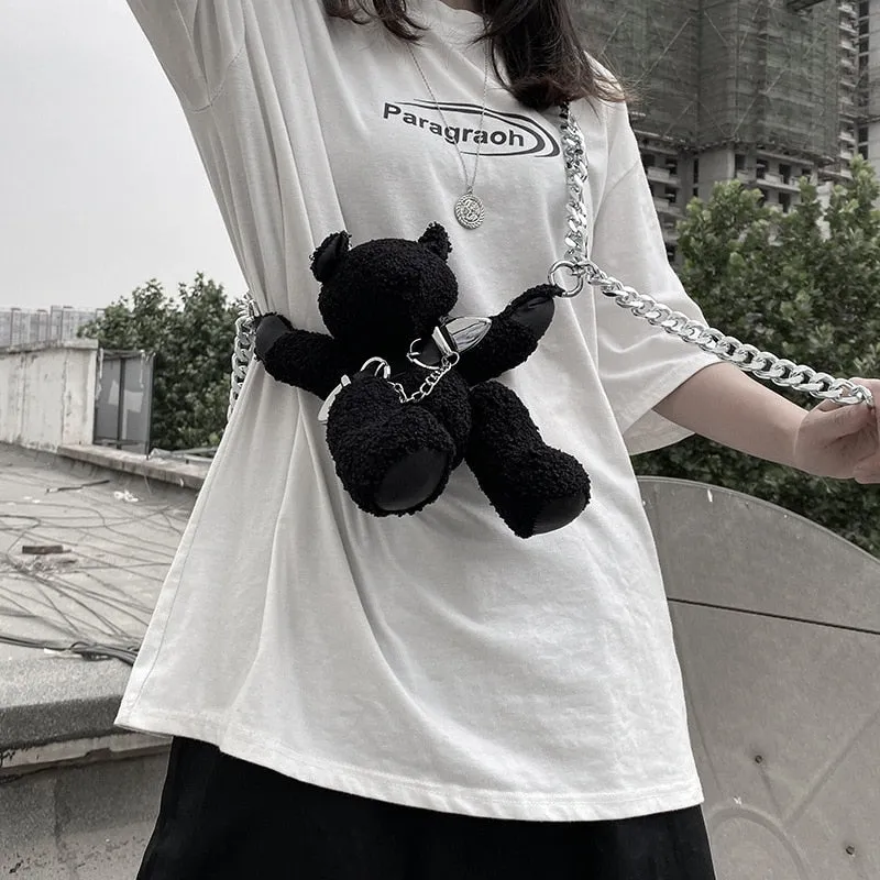 Goth Bear Bag