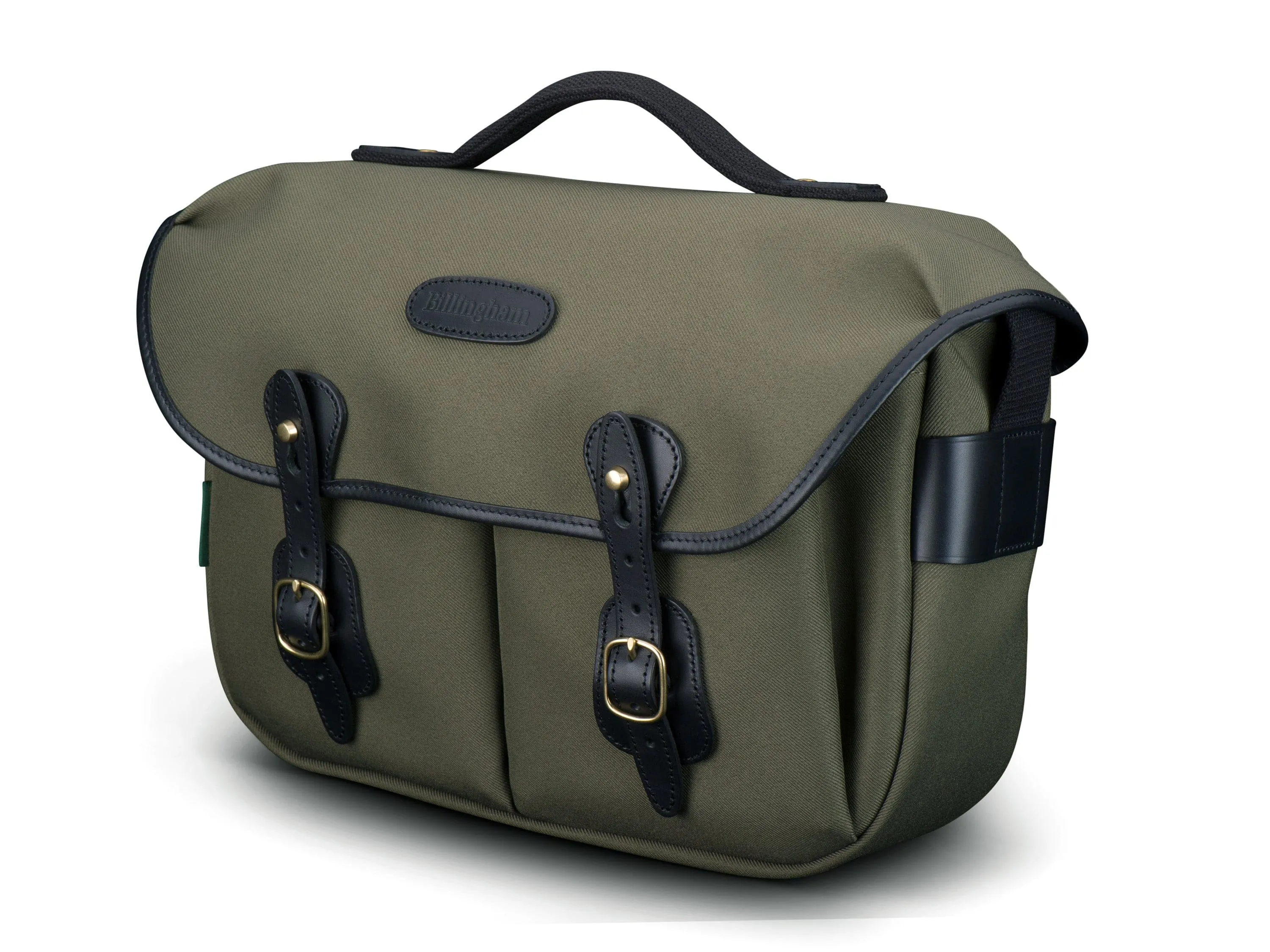 Hadley Pro Camera Bag - Sage FibreNyte / Black Leather