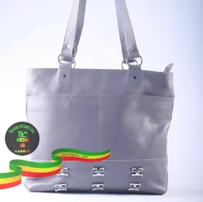 Hand grey bag