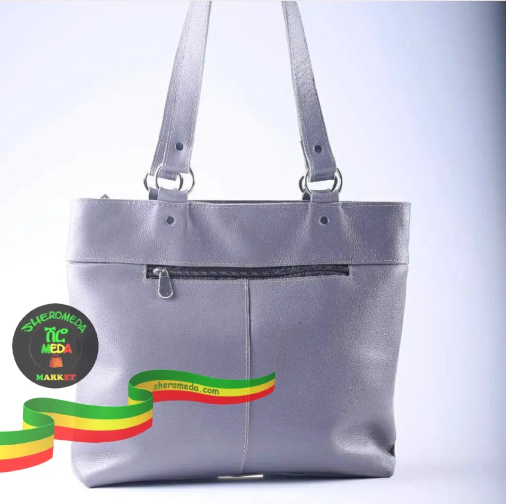 Hand grey bag