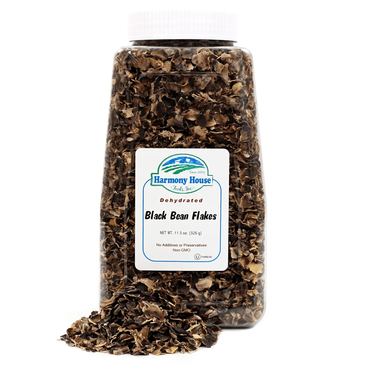 Harmony House Black Bean Flakes (11.5 oz)