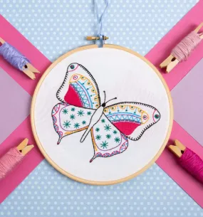 Hawthorn Handmade - Embroidery Kit Butterfly