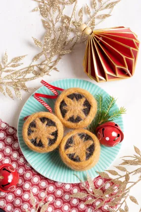 Hawthorn Handmade - Mince Pies Needle Felt Kit Mini