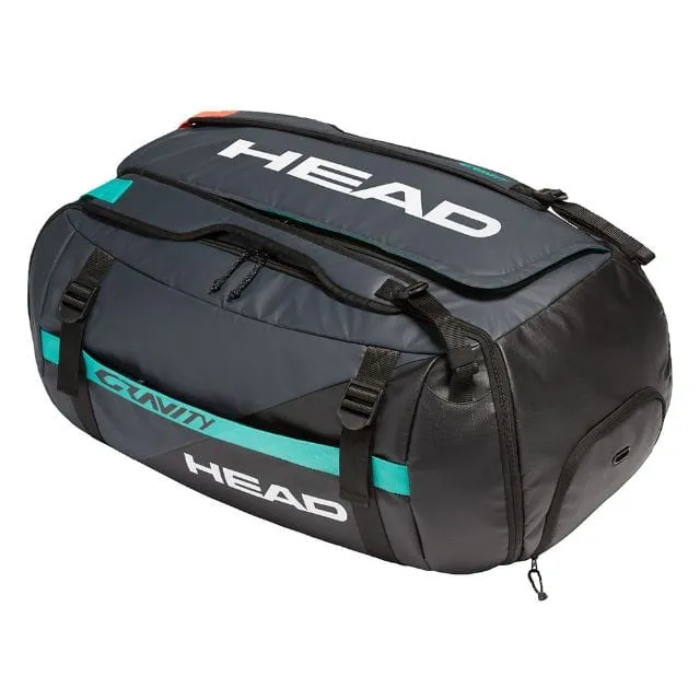 Head Gravity Duffle Bag Ng Tennis Bag Black/Teal 283000