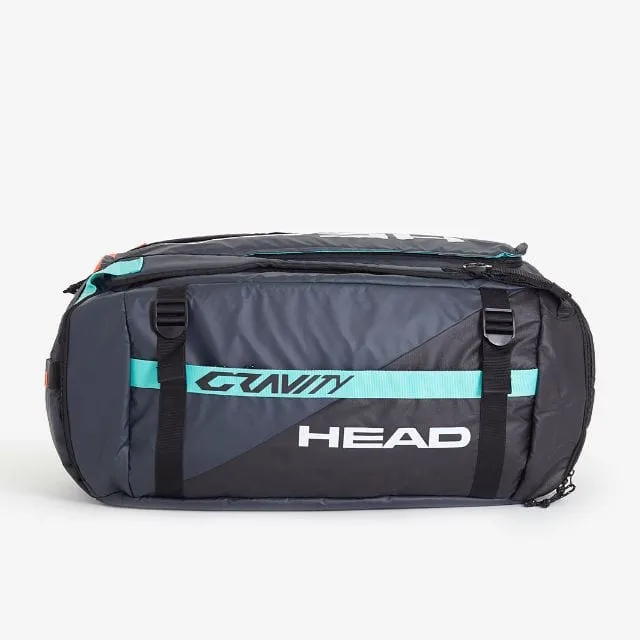 Head Gravity Duffle Bag Ng Tennis Bag Black/Teal 283000