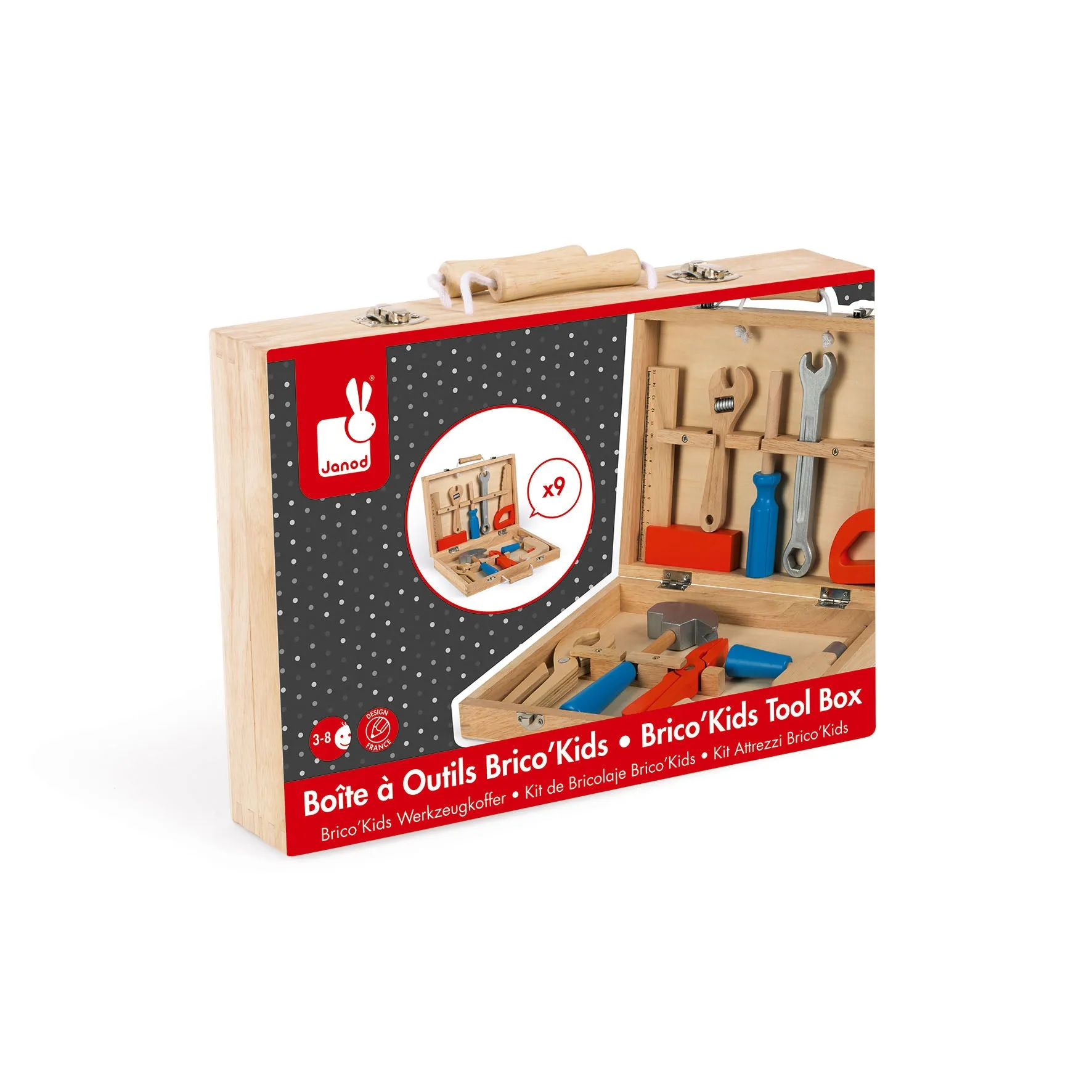 Janod Bricokids Tool Box