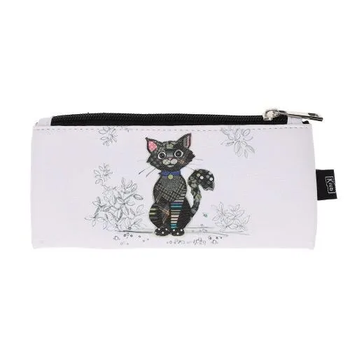 Kiub Zipper Pouch - Black Cat