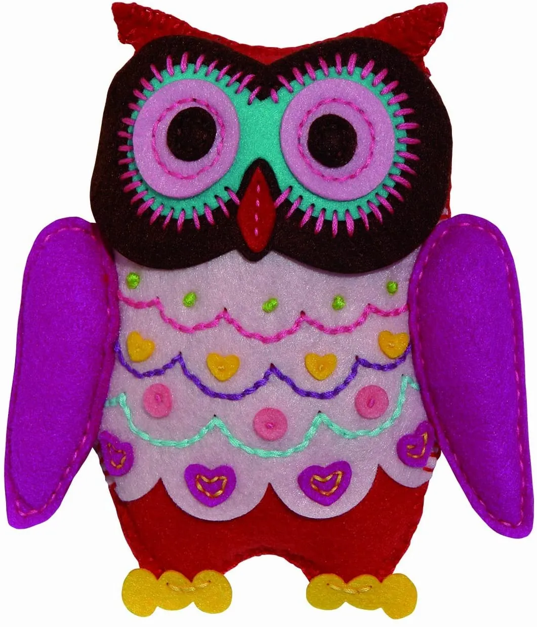 Kleiber Stuffed Felt Owl Craft Set