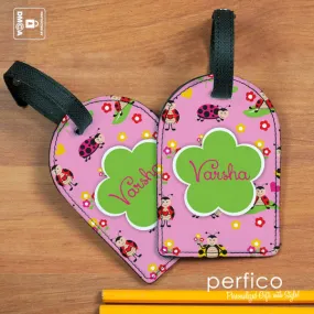 Ladybug II © Personalized Luggage Tag for Kids