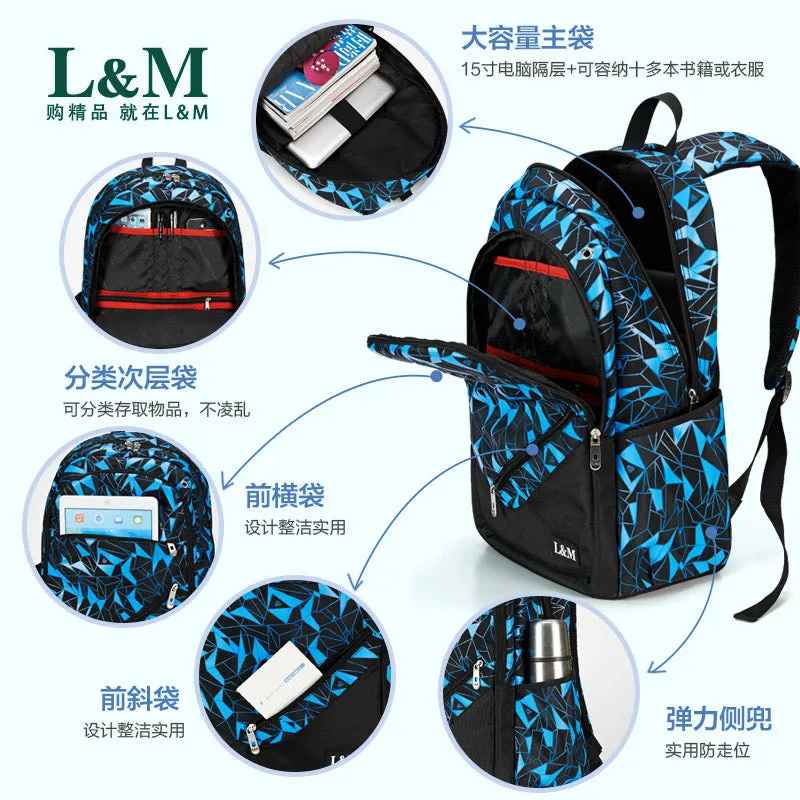 Laptop Backpack | Travel Backpack for Men 15.6 Inch School Bag 4199