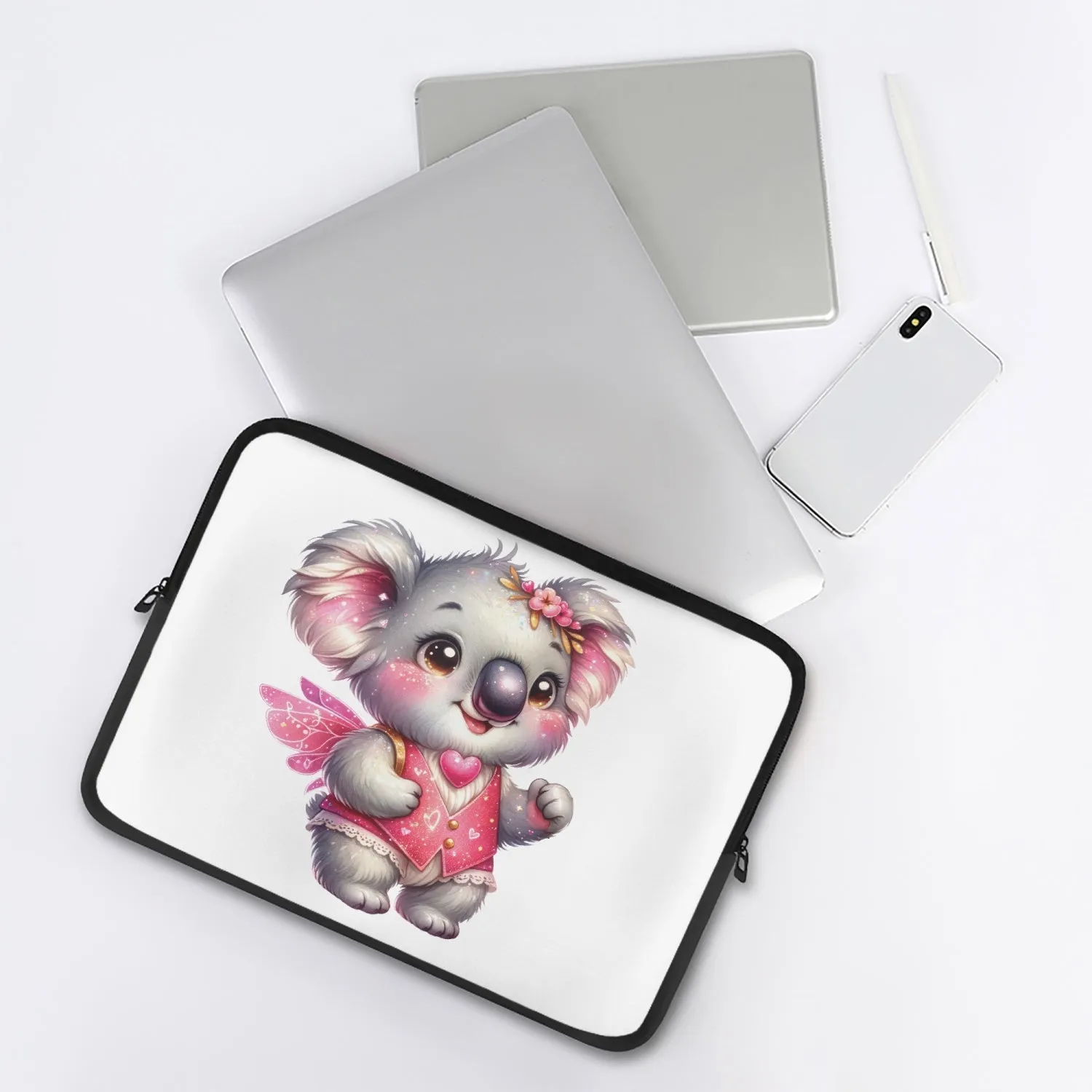 Laptop Sleeve - without handles - Australian Animals - Koala Fairy