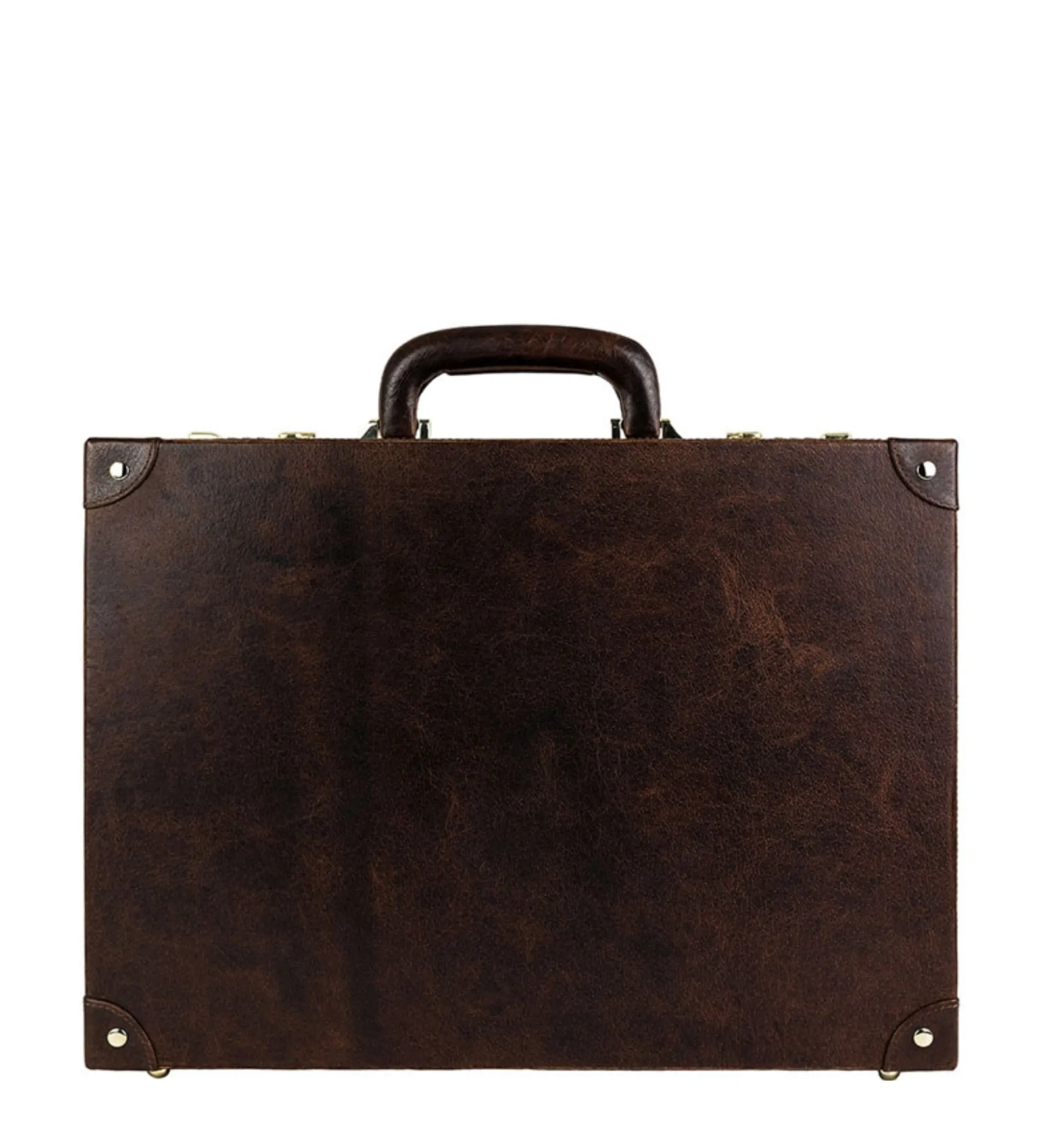 Large Leather Attaché Case Briefcase - Parade's End