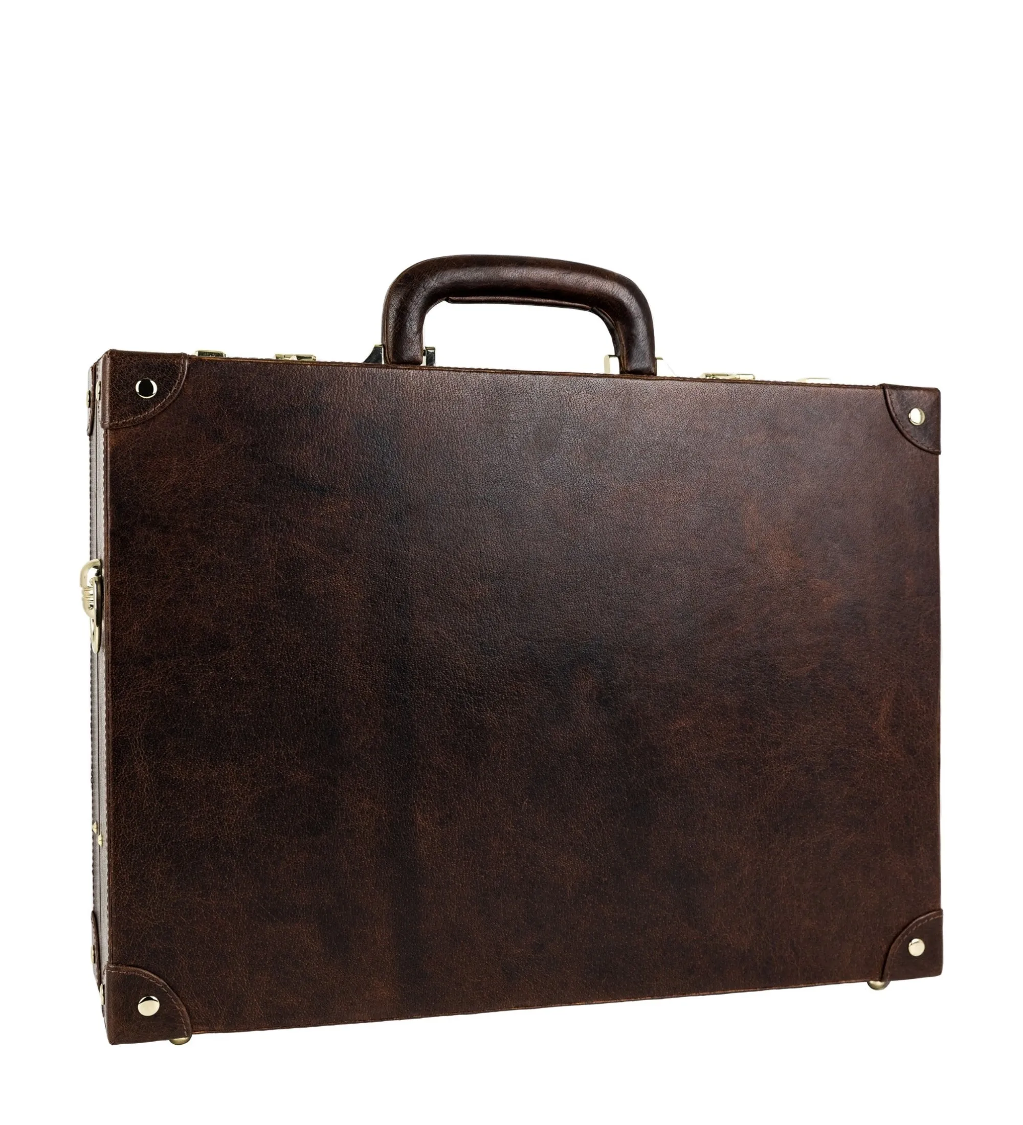 Large Leather Attaché Case Briefcase - Parade's End