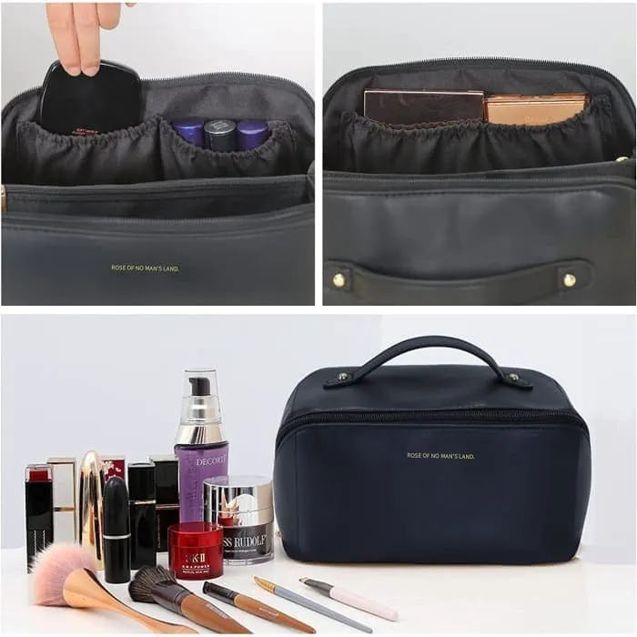 Large Travel Cosmetic Bag (black)