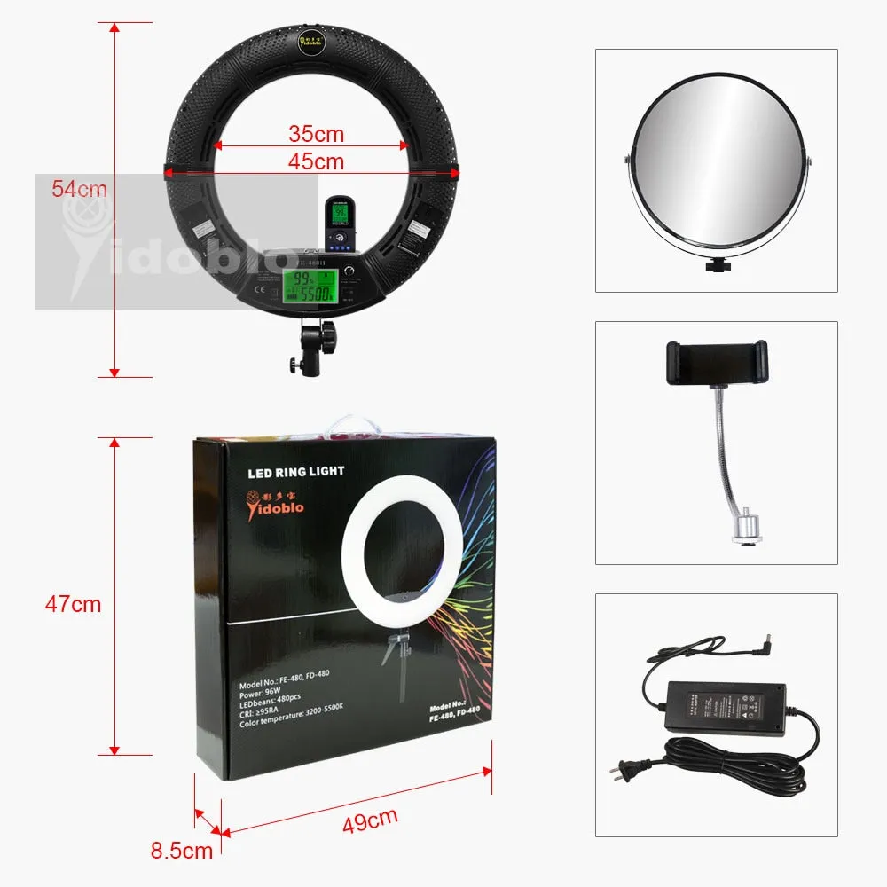 LED Ring Light Cell/Photography Selfie Video Streaming