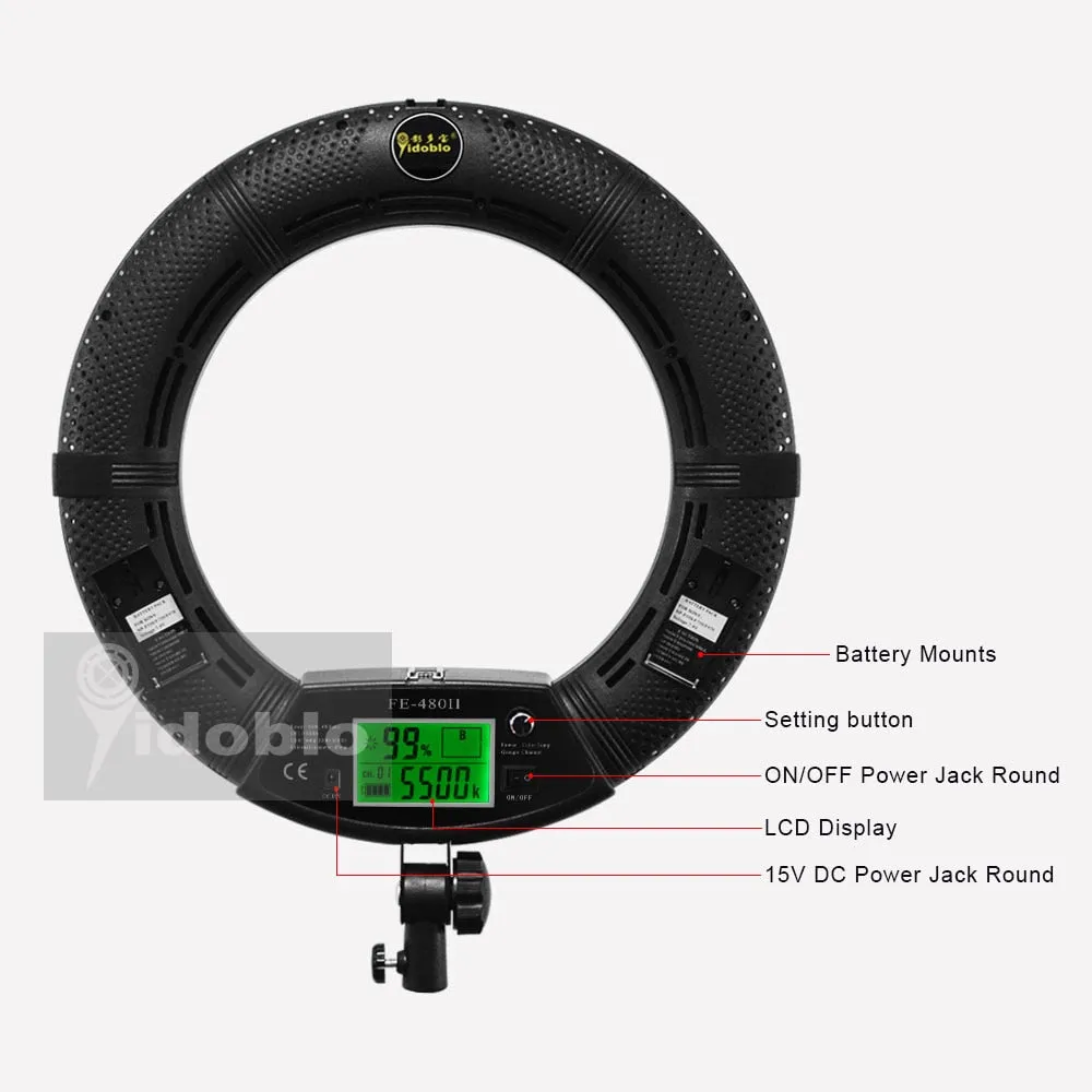 LED Ring Light Cell/Photography Selfie Video Streaming