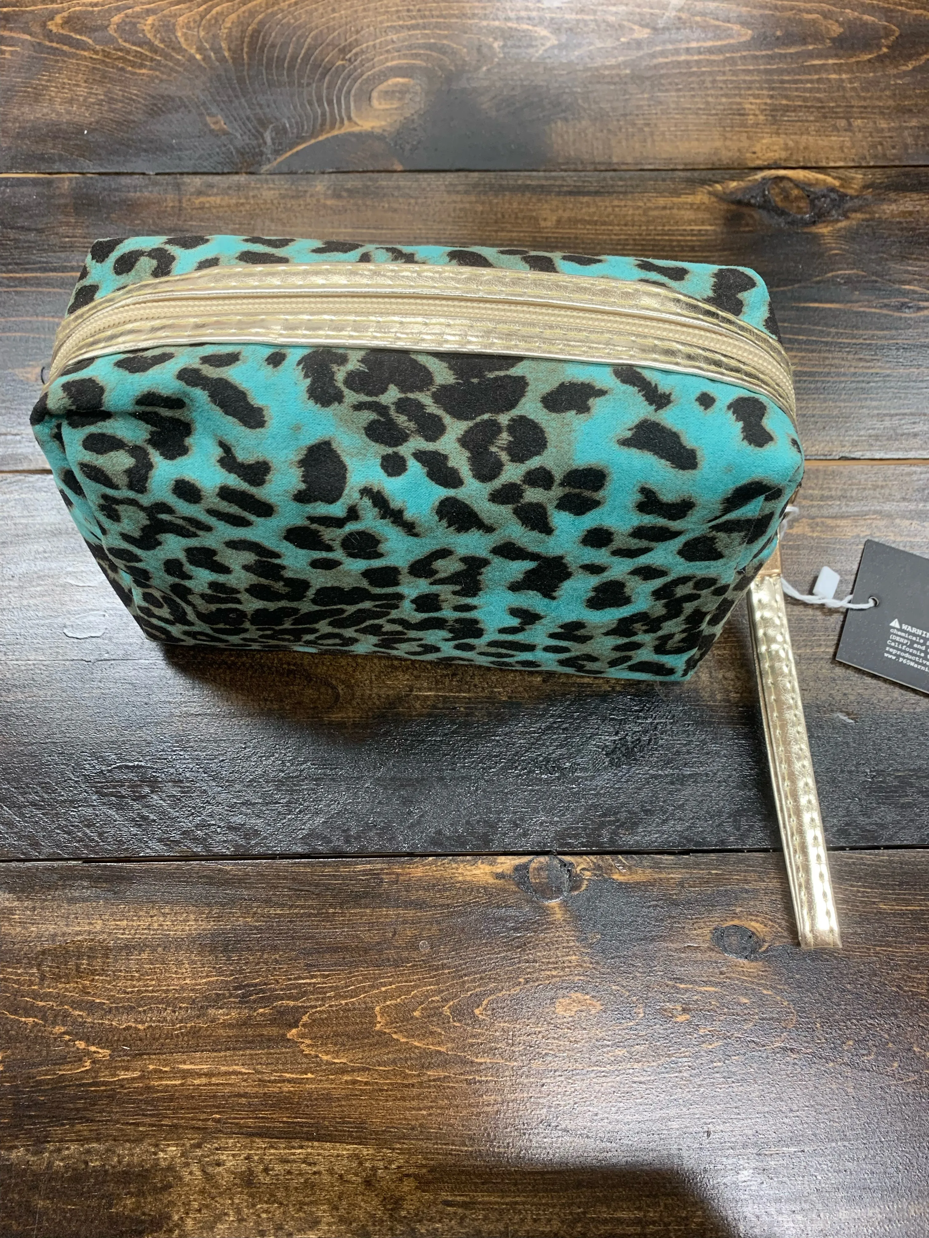 Leopard Cosmetic Bag