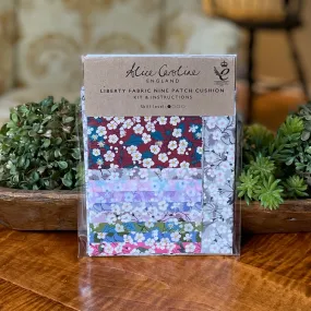 Liberty Fabric ~ Liberty Tana Lawn Mixed Colors Nine Patch Cushion Kit