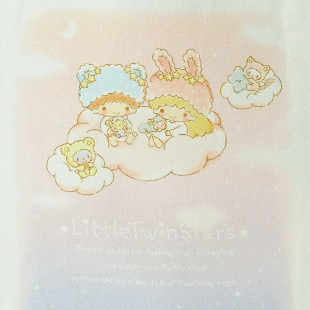 Little Twin Stars Fluffy Tote Bag