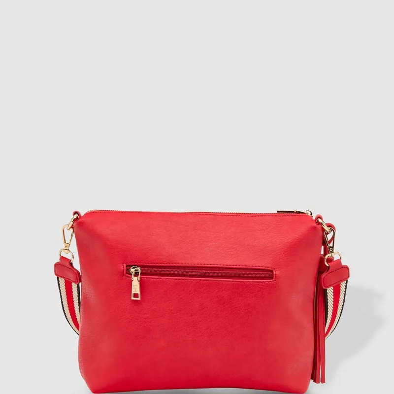 Louenhide - Kasey Crossbody - Raspberry Stripe