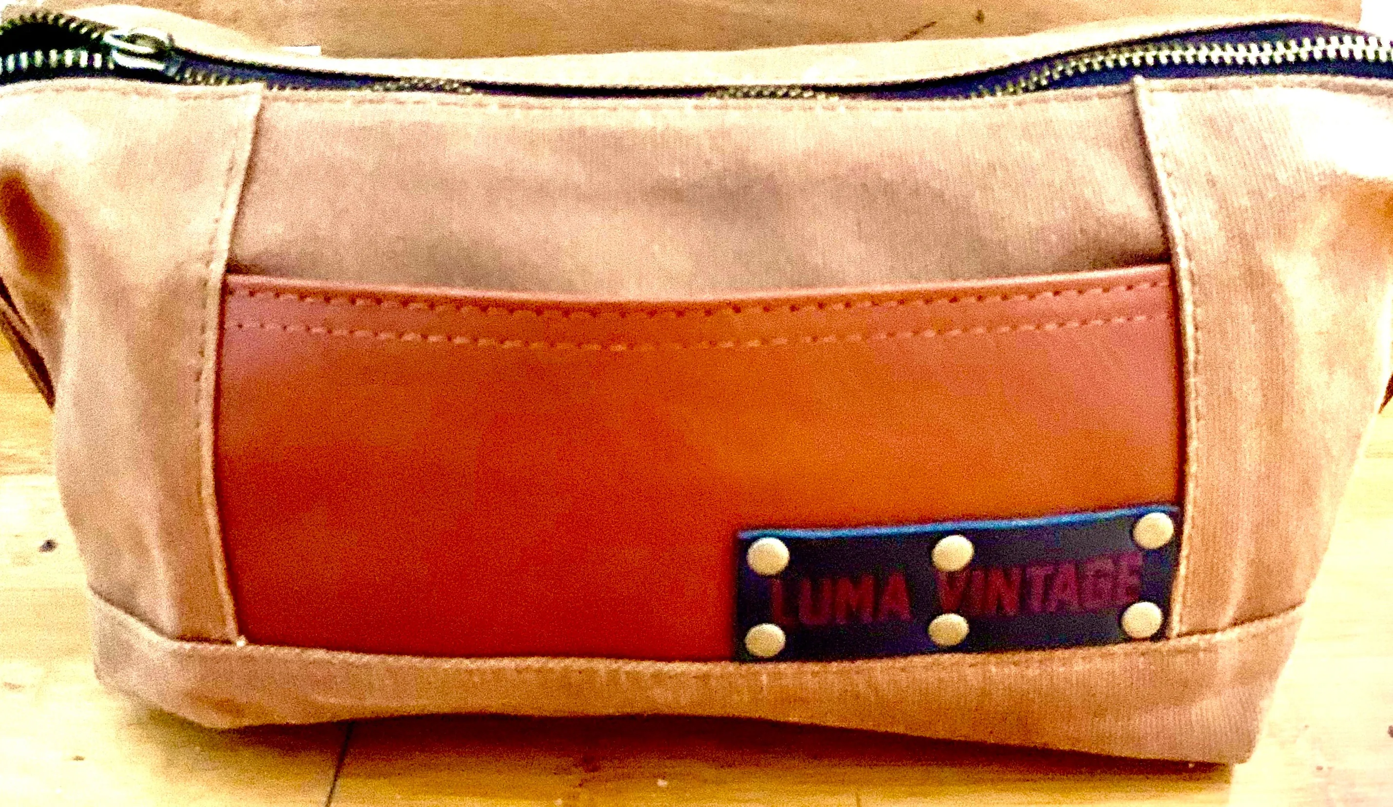 Luma Vintage Waxed Canvas Dopp Kit