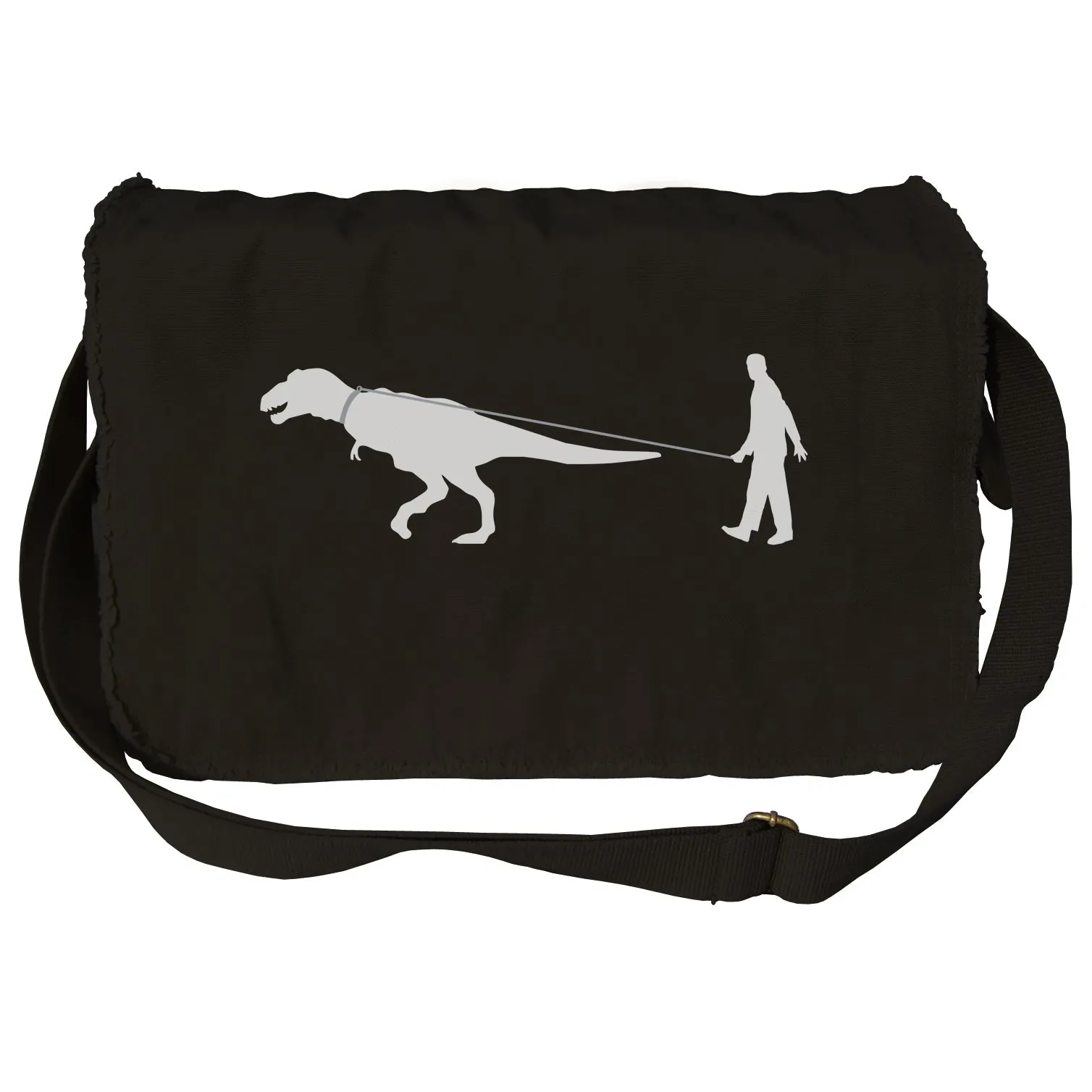 Man Walking Dinosaur Messenger Bag - By Ex-Boyfriend